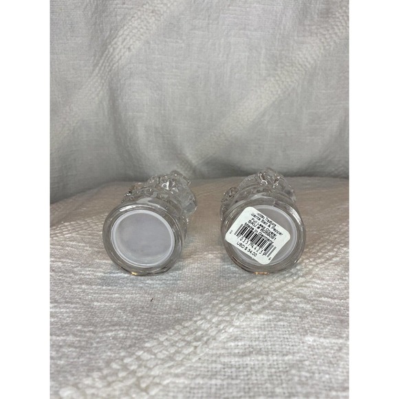 Gorham Holiday Traditions Crystal Santa Salt & Pepper Shakers from Germany Heavy - Picture 5 of 5